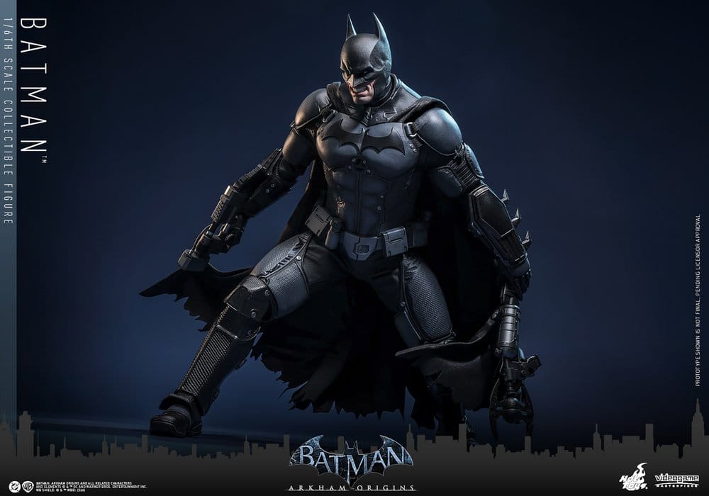 Batman Arkham Origins Videogame Masterpiece Action Figure 1/6 Batman 33 cm