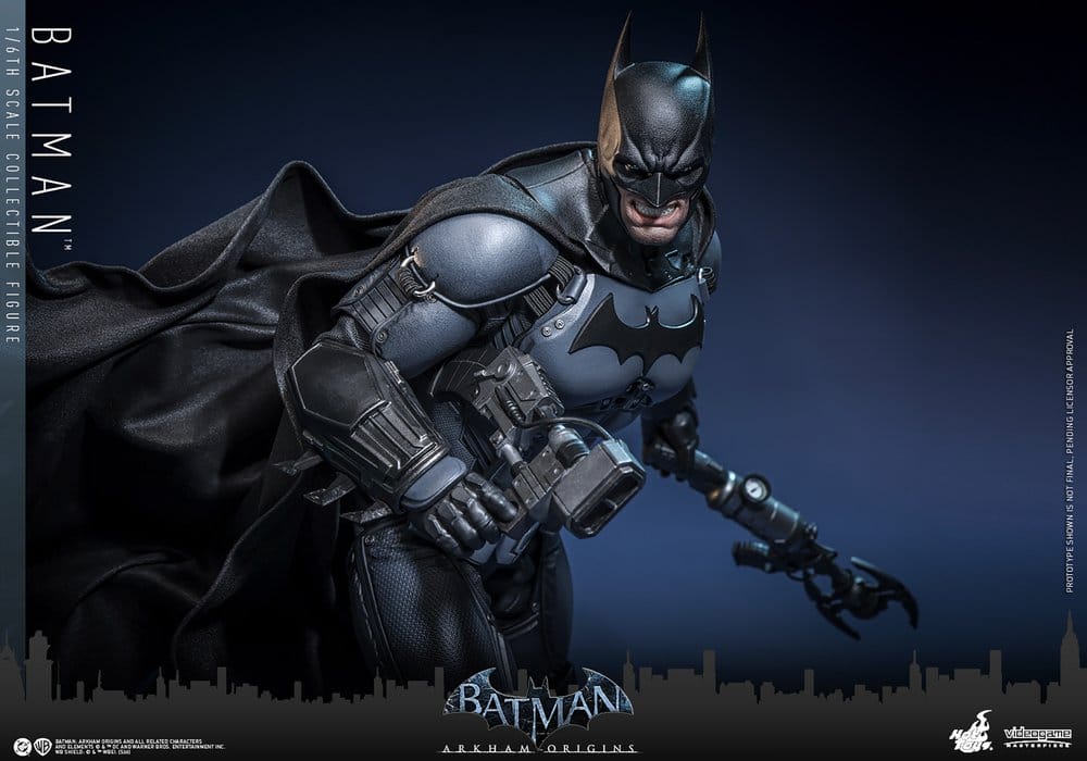 Batman Arkham Origins Videogame Masterpiece Action Figure 1/6 Batman 33 cm