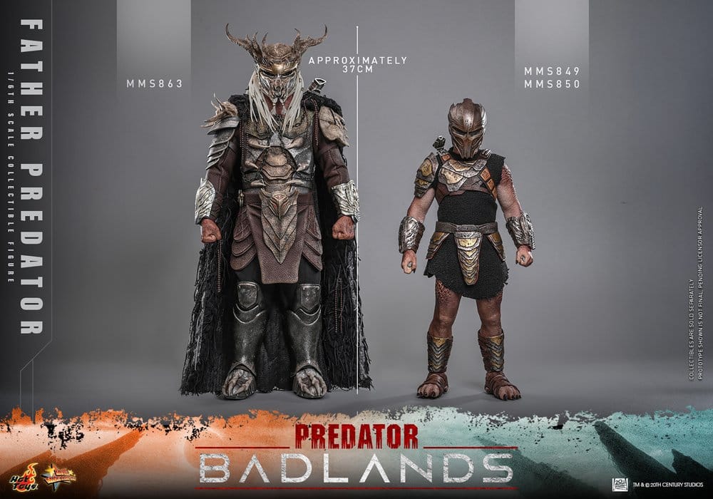 Predator: Badlands Movie Masterpiece Action Figure 1/6 Njohrr 36 cm
