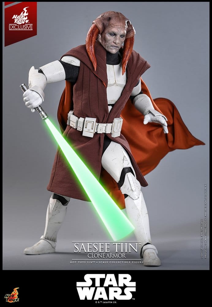 Star Wars: The Clone Wars Television Masterpiece Action Figure 1/6 Saesee Tiin (Clone Armor) (Hot Toys Exclusive) 32 cm