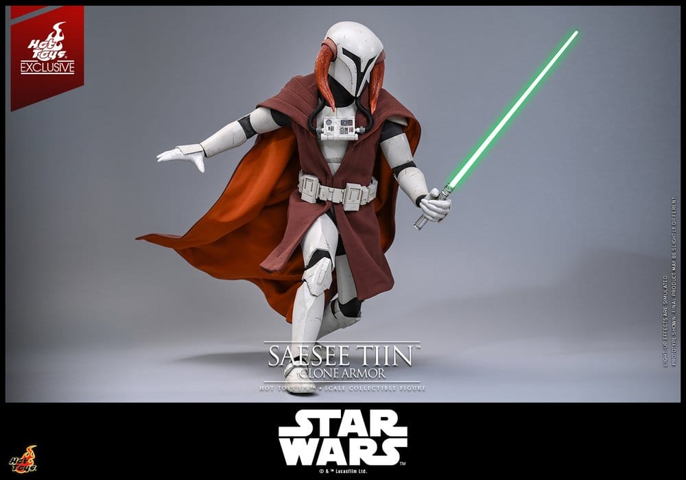 Star Wars: The Clone Wars Television Masterpiece Action Figure 1/6 Saesee Tiin (Clone Armor) (Hot Toys Exclusive) 32 cm