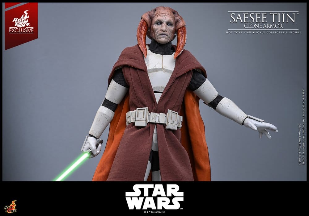 Star Wars: The Clone Wars Television Masterpiece Action Figure 1/6 Saesee Tiin (Clone Armor) (Hot Toys Exclusive) 32 cm