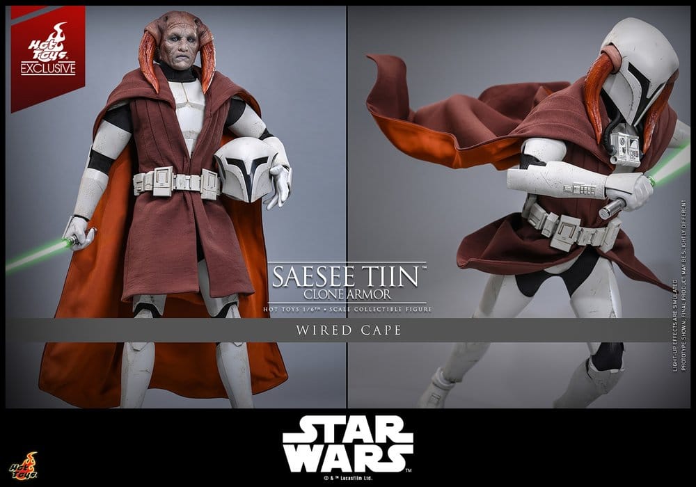 Star Wars: The Clone Wars Television Masterpiece Action Figure 1/6 Saesee Tiin (Clone Armor) (Hot Toys Exclusive) 32 cm