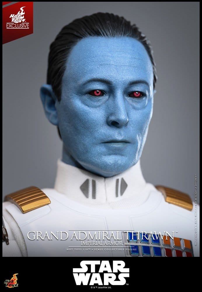 Star Wars: Rebels Television Masterpiece Action Figure 1/6 Grand Admiral Thrawn (Imperial Armor) Hot Toys Exclusive 32 cm