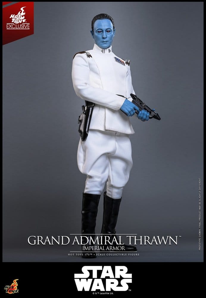 Star Wars: Rebels Television Masterpiece Action Figure 1/6 Grand Admiral Thrawn (Imperial Armor) Hot Toys Exclusive 32 cm