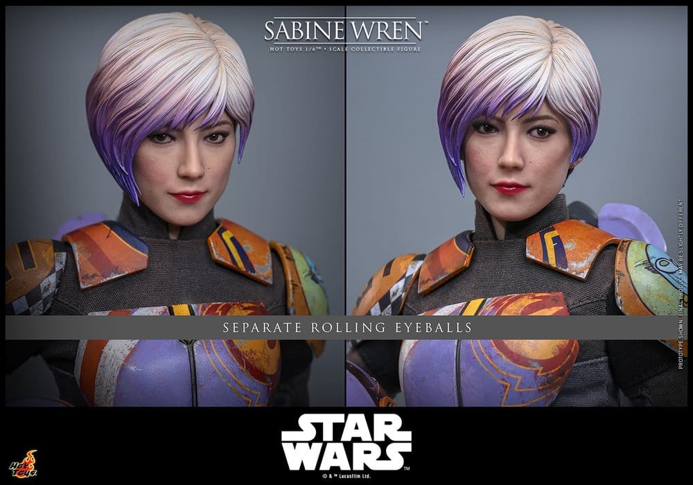 Star Wars: Rebels Television Masterpiece Action Figure 1/6 Sabine Wren 29 cm
