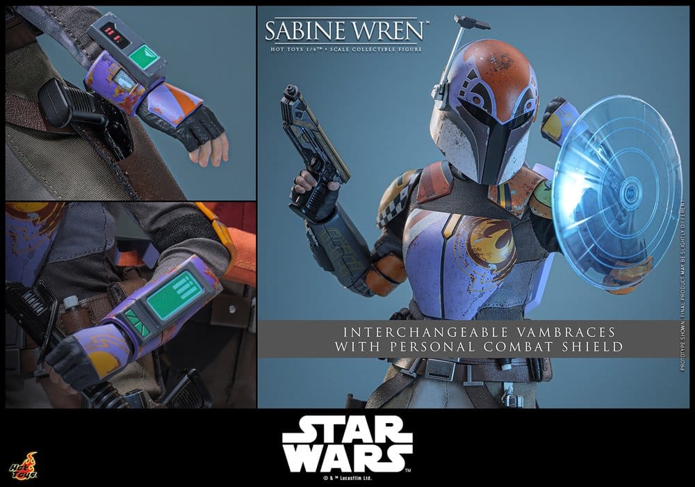 Star Wars: Rebels Television Masterpiece Action Figure 1/6 Sabine Wren 29 cm