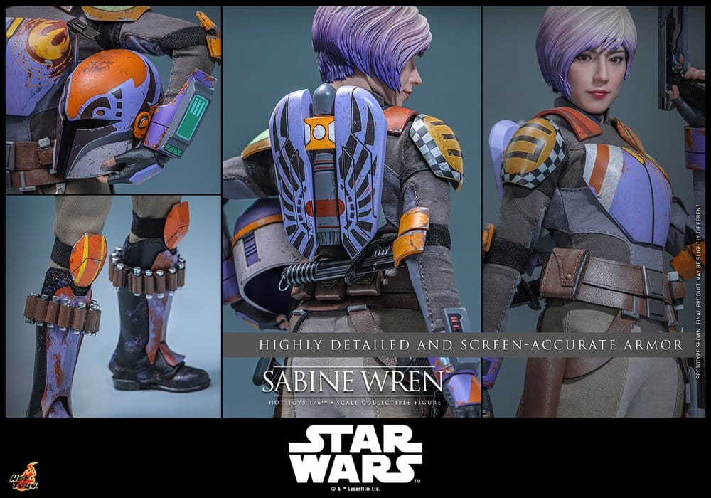 Star Wars: Rebels Television Masterpiece Action Figure 1/6 Sabine Wren 29 cm