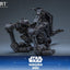 Star Wars: The Mandalorian & Grogu Movie Masterpiece Action Figure Set 1/6 Imperial Remnant AT-RT Driver & AT-RT 60 cm