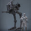 Star Wars: The Mandalorian & Grogu Movie Masterpiece Action Figure Set 1/6 Imperial Remnant AT-RT Driver & AT-RT 60 cm