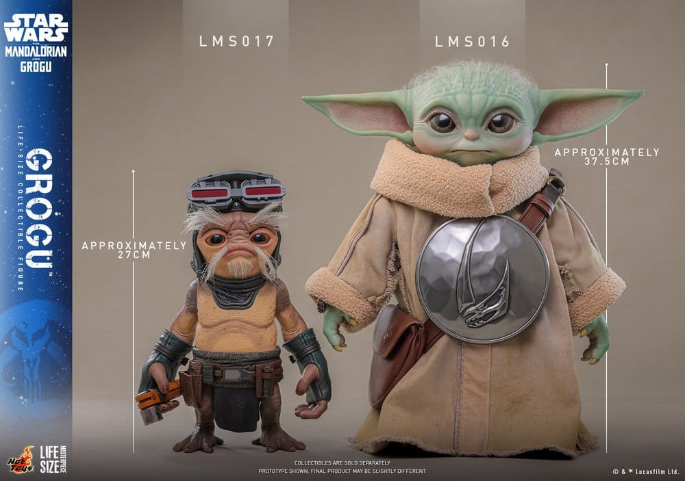 Star Wars: The Mandalorian & Grogu Life-Size Figure Grogu 38 cm