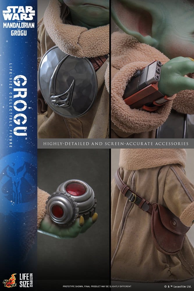 Star Wars: The Mandalorian & Grogu Life-Size Figure Grogu 38 cm
