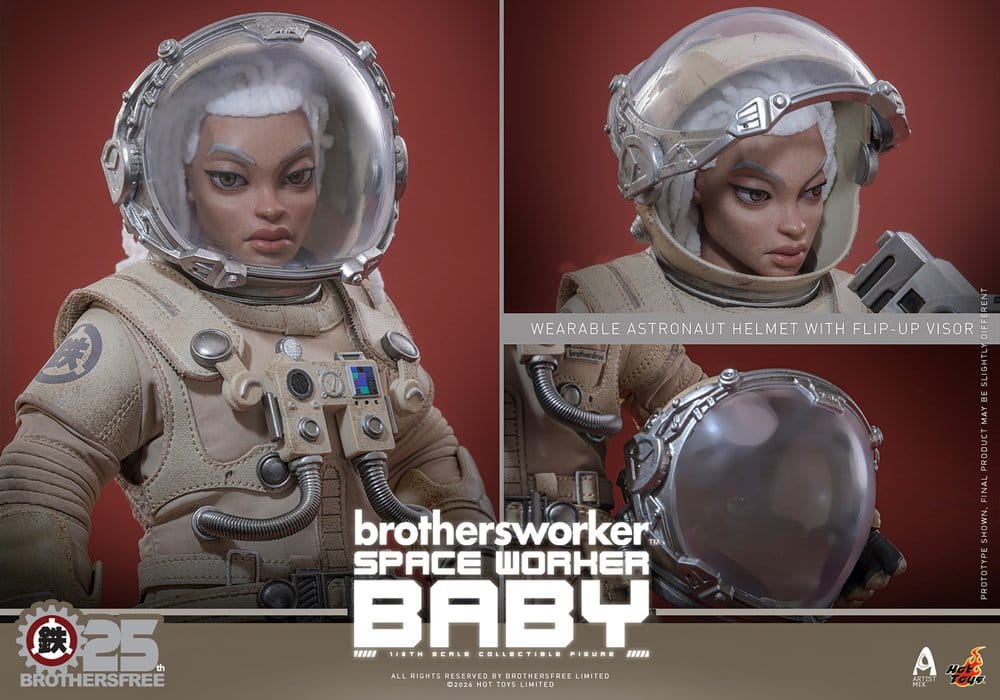 Brothersfree 1/6 Action Figure Space Worker Baby (Brothersfree 25th Version) 28 cm