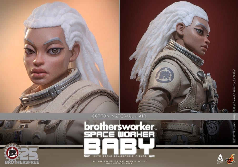 Brothersfree 1/6 Action Figure Space Worker Baby (Brothersfree 25th Version) 28 cm