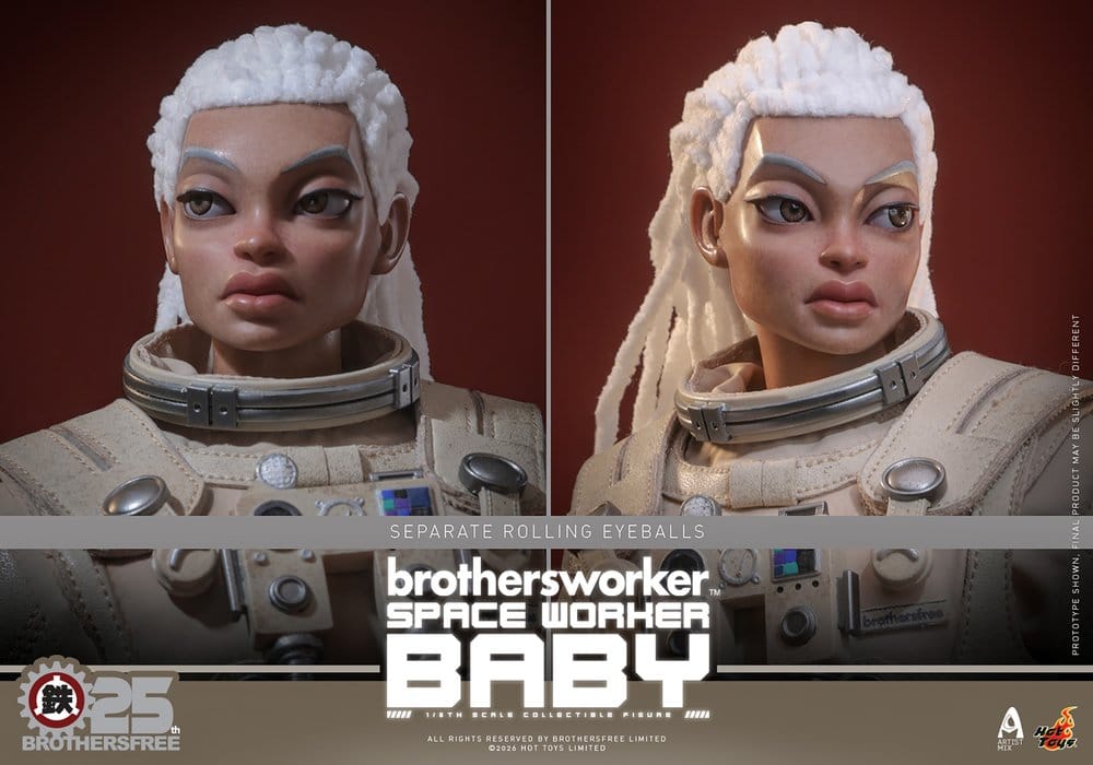 Brothersfree 1/6 Action Figure Space Worker Baby (Brothersfree 25th Version) 28 cm