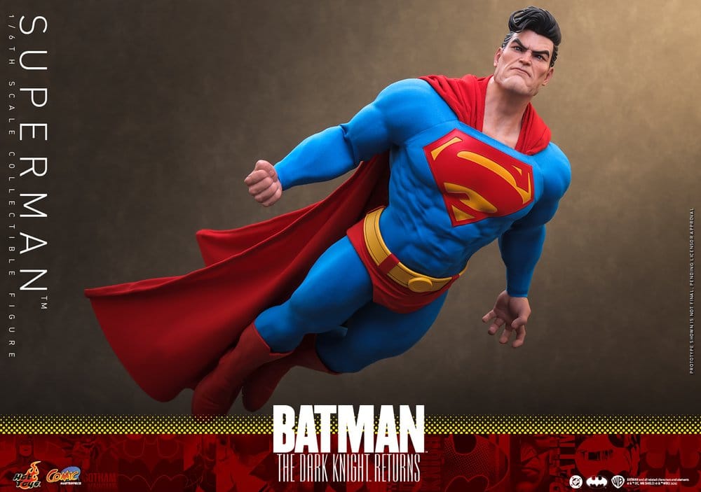 Batman: The Dark Knight Returns Comic Masterpiece Action Figure 1/6 Superman 34 cm