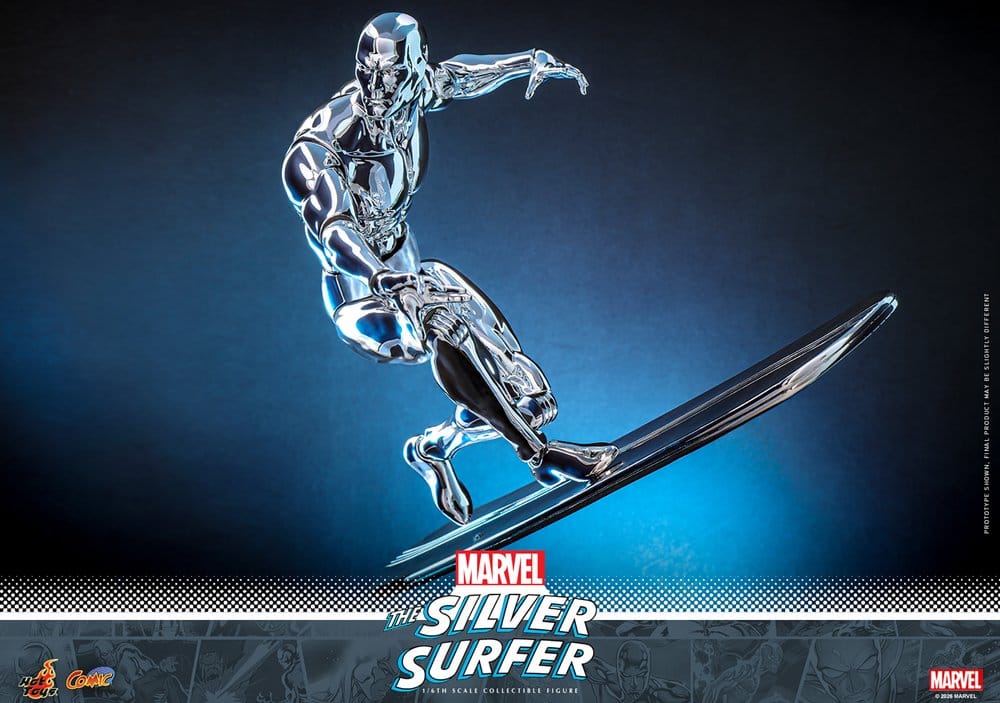 Marvel Action Figure 1/6 Silver Surfer 32 cm