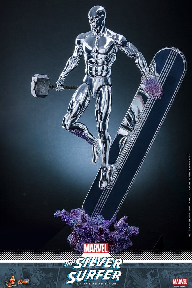 Marvel Action Figure 1/6 Silver Surfer 32 cm
