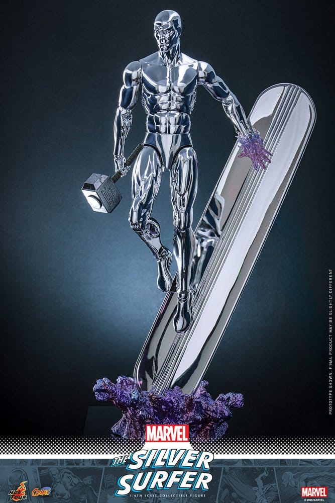 Marvel Action Figure 1/6 Silver Surfer 32 cm