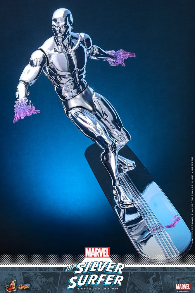 Marvel Action Figure 1/6 Silver Surfer 32 cm