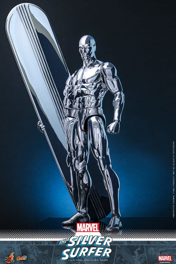 Marvel Action Figure 1/6 Silver Surfer 32 cm