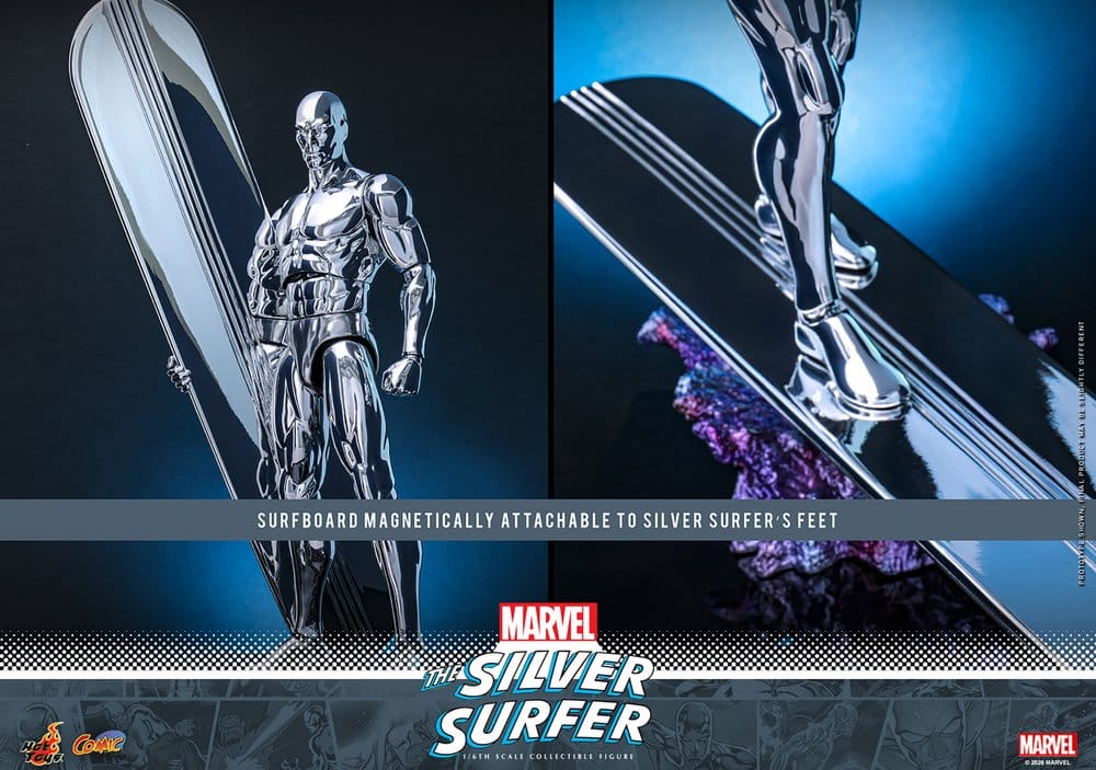 Marvel Action Figure 1/6 Silver Surfer 32 cm