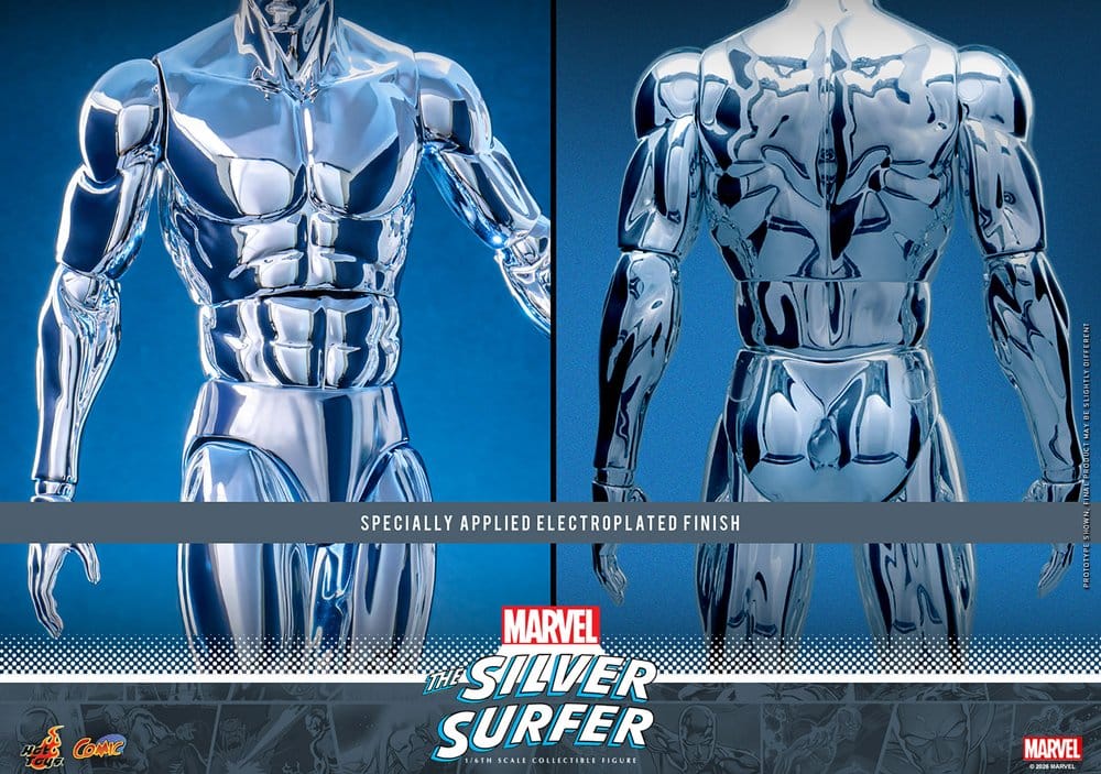 Marvel Action Figure 1/6 Silver Surfer 32 cm