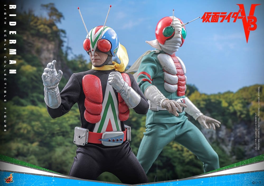 Kamen Rider Action Figure 1/6 Riderman 30 cm