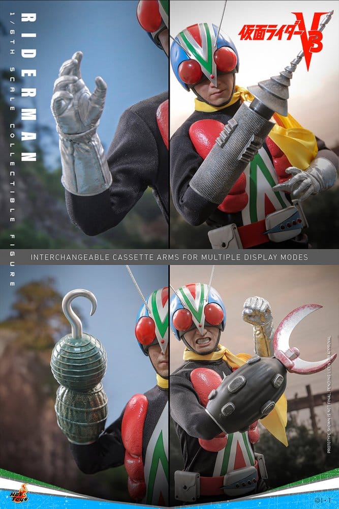Kamen Rider Action Figure 1/6 Riderman 30 cm