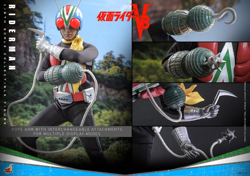 Kamen Rider Action Figure 1/6 Riderman 30 cm