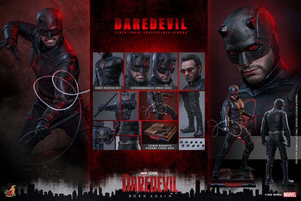 Marvel Daredevil: Born Again Action Figure 1/6 Daredevil 30 cm