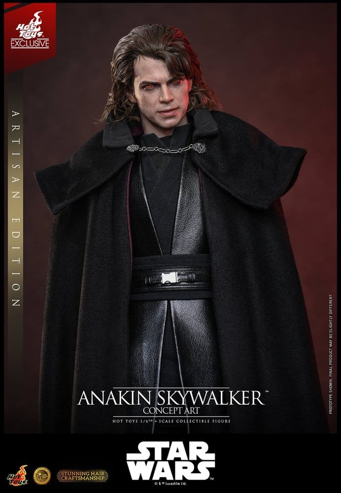 Star Wars Episode III: Revenge Of The Sith Movie Masterpiece Action Figure 1/6 Anakin Skywalker (Concept Art Version) (Artisan Edition) Hot Toys Exclusive 31 cm