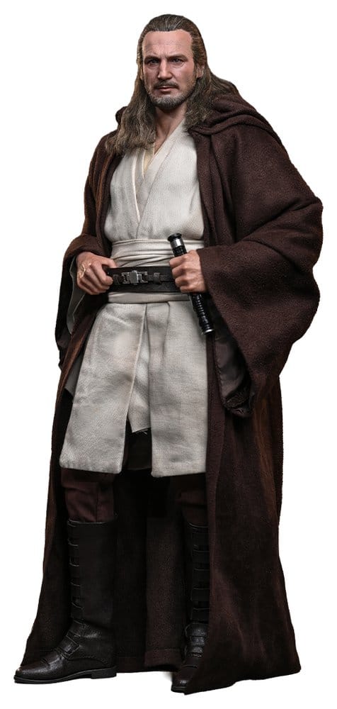 Star Wars: The Phantom Menace Movie Masterpiece Action Figure 1/6 Qui-Gon Jinn (Artisan Edition) Hot Toys Exclusive 32 cm