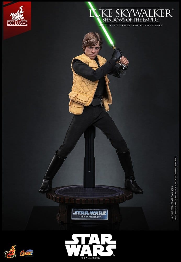 Star Wars Comic Masterpiece Action Figure 1/6 Luke Skywalker (Shadows Of The Empire) (Hot Toys Exclusive) 28 cm