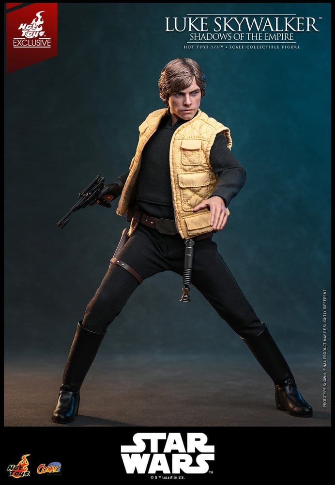 Star Wars Comic Masterpiece Action Figure 1/6 Luke Skywalker (Shadows Of The Empire) (Hot Toys Exclusive) 28 cm