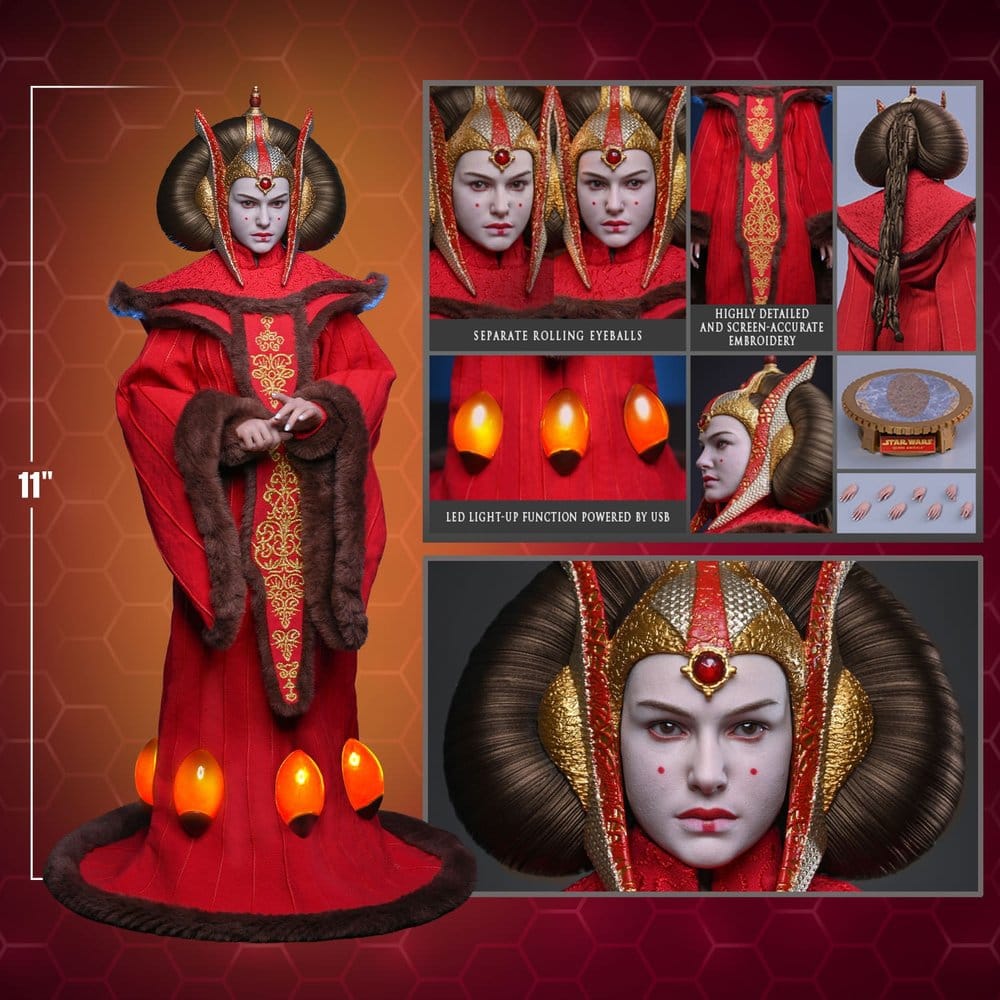 Star Wars Movie Masterpiece Action Figure 1/6 Queen Amidala 28 cm