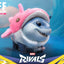 Marvel Rivals Videogame Masterpiece Series Action Figure Jeff the Land Shark (Deluxe Version) 11 cm