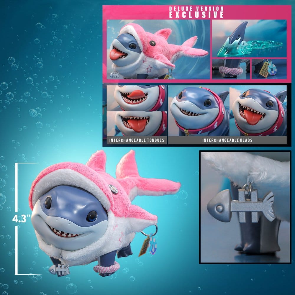 Marvel Rivals Videogame Masterpiece Series Action Figure Jeff the Land Shark (Deluxe Version) 11 cm