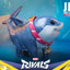 Marvel Rivals Videogame Masterpiece Series Action Figure Jeff the Land Shark 11 cm