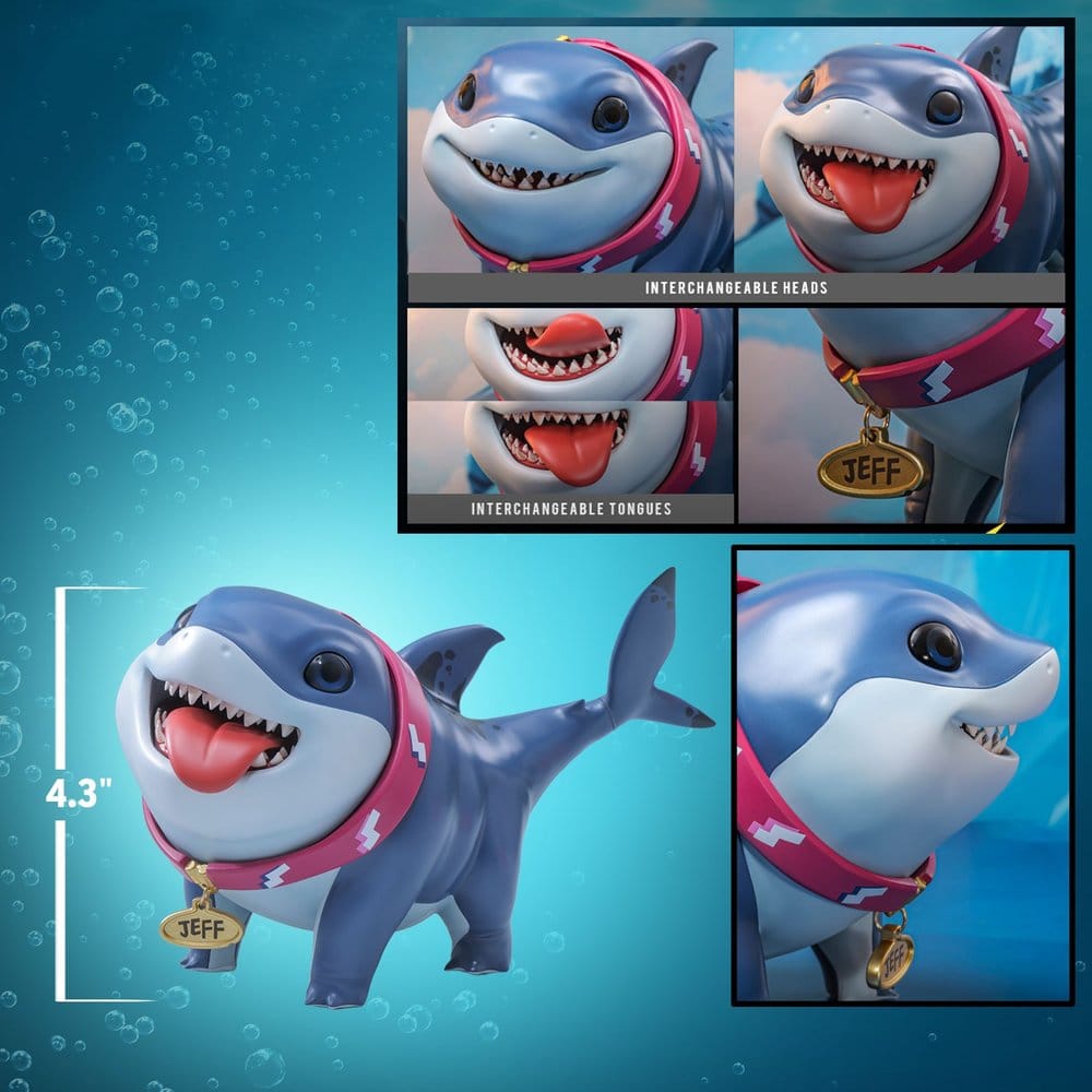 Marvel Rivals Videogame Masterpiece Series Action Figure Jeff the Land Shark 11 cm