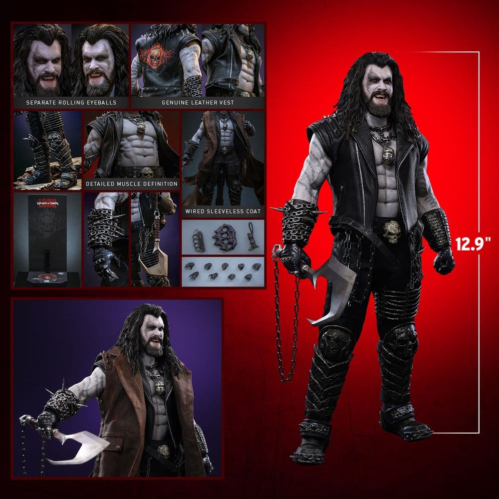 DC Comics Movie Masterpiece Action Figure 1/6 Lobo 33 cm