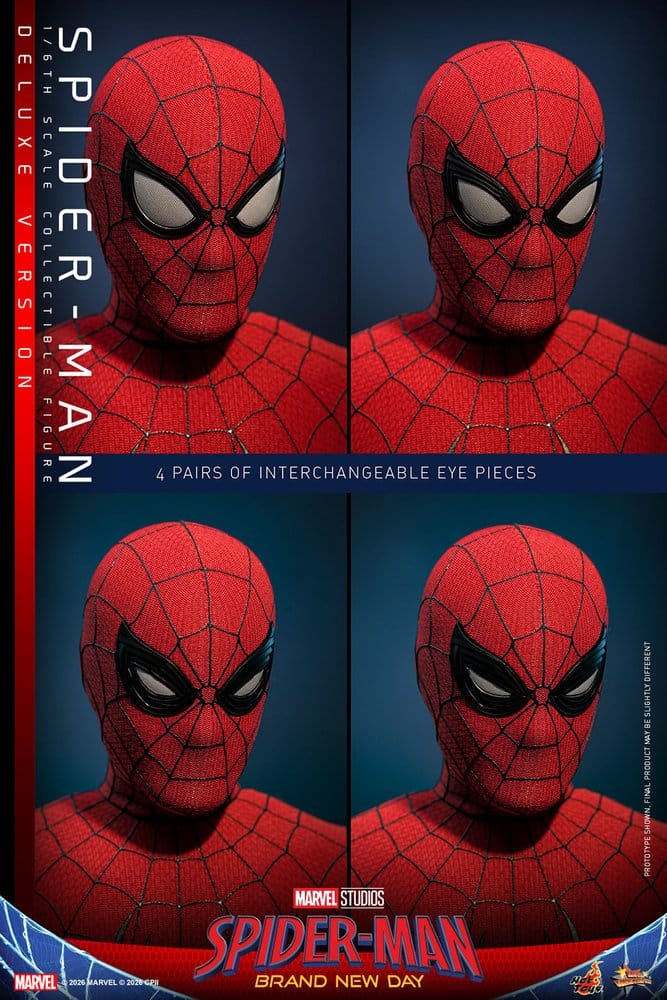 Spider-Man: Brand New Day Action Figure 1/6 Spider-Man (Deluxe Version) 29 cm