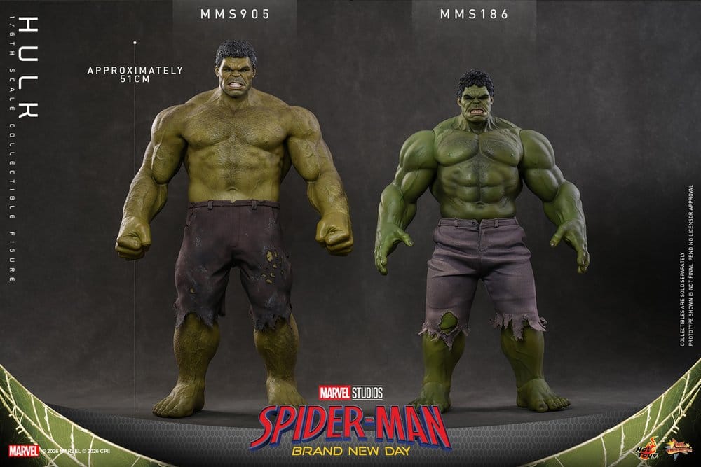 Spider-Man: Brand New Day Action Figure 1/6 Hulk 51 cm