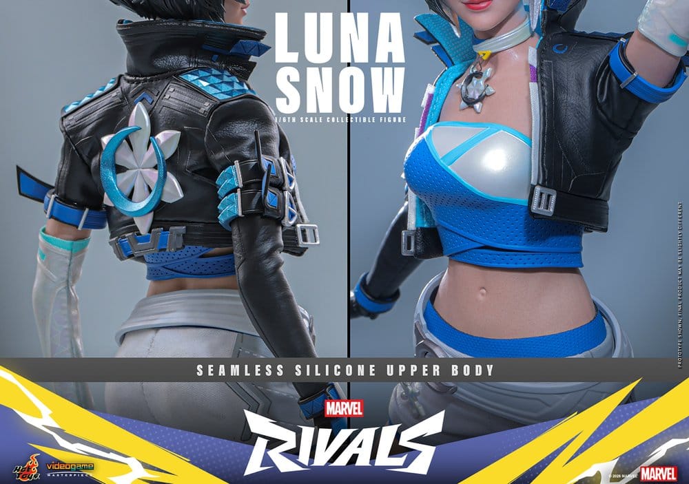 Marvel Rivals Videogame Masterpiece Action Figure 1/6 Luna Snow 28 cm