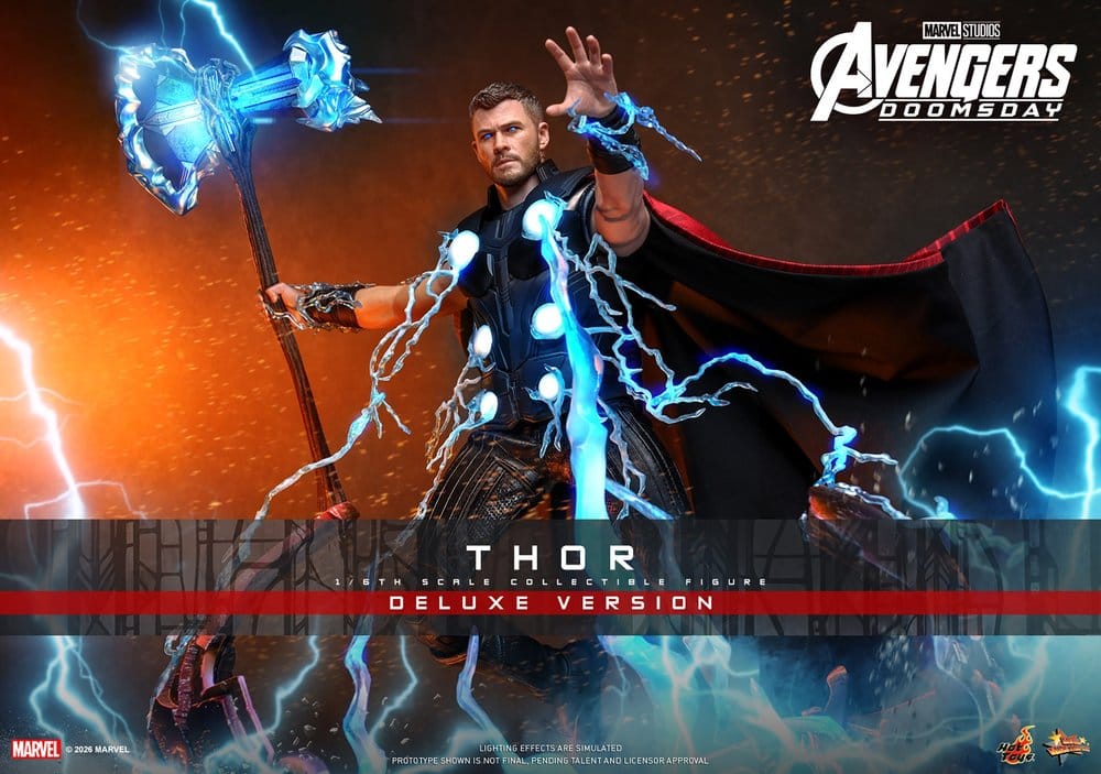 Avengers: Doomsday Movie Masterpiece Action Figure 1/6 Thor (Deluxe Version) 32 cm