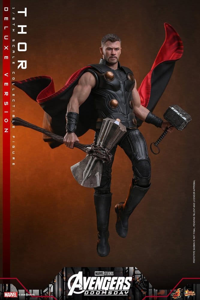 Avengers: Doomsday Movie Masterpiece Action Figure 1/6 Thor (Deluxe Version) 32 cm