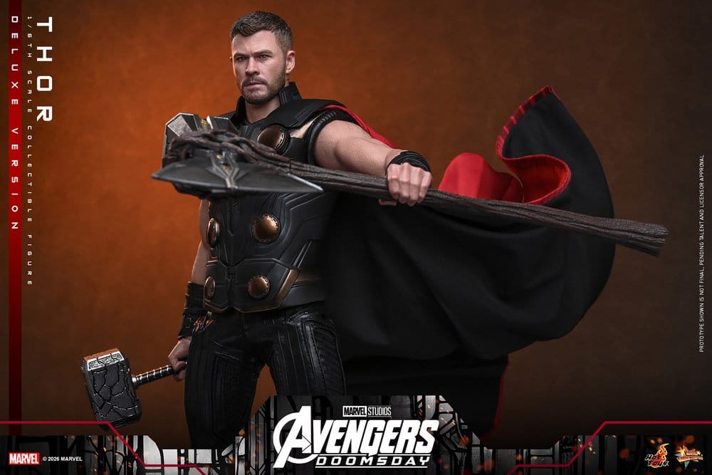 Avengers: Doomsday Movie Masterpiece Action Figure 1/6 Thor (Deluxe Version) 32 cm