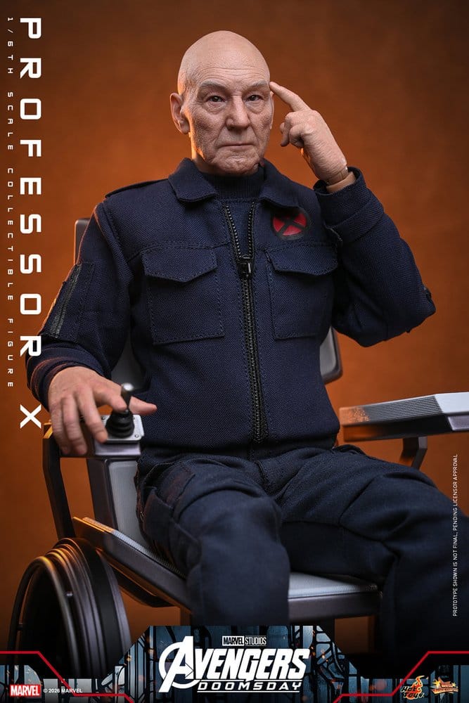 Marvel X-Men Action Figure 1/6 Professor X 25 cm