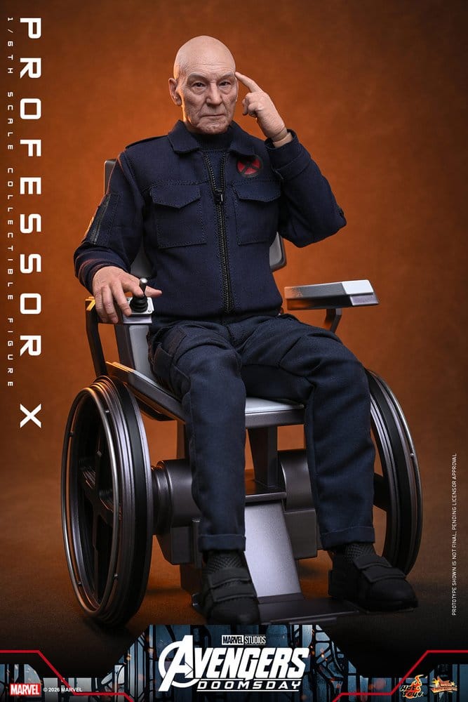 Marvel X-Men Action Figure 1/6 Professor X 25 cm