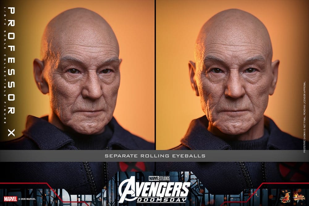 Marvel X-Men Action Figure 1/6 Professor X 25 cm